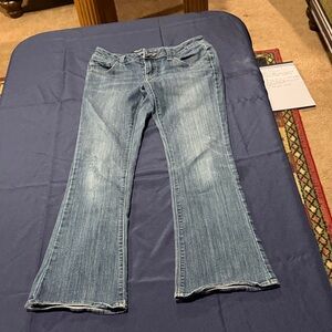 Simply Vera Vera Wang Light Blue Flare Jeans